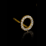 Diamonds earrings AURA circle