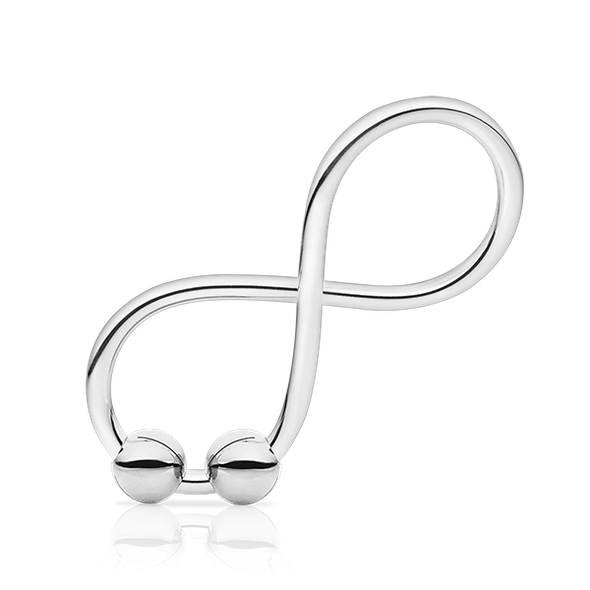 Silver rattle INFINITY pure