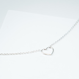 Silber necklace HEART