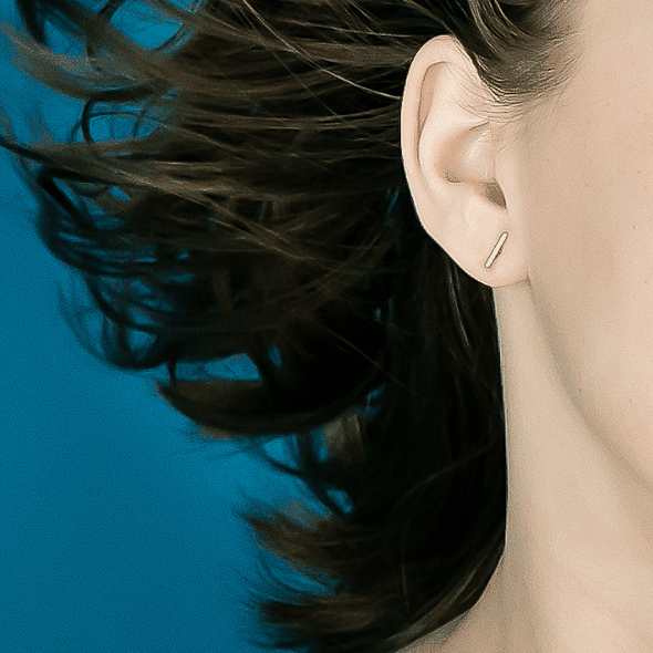 Silver earrings II - smal